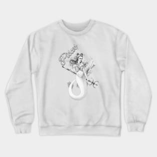 Pisces Goddess Crewneck Sweatshirt